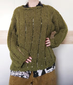 KNITTING PATTERN - Scallop sweater EN / Skeljapeysan IS