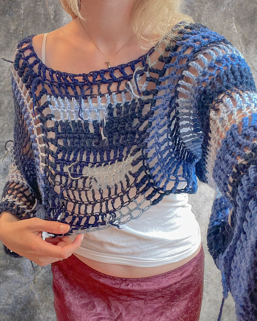 Blue raspberry sleeves