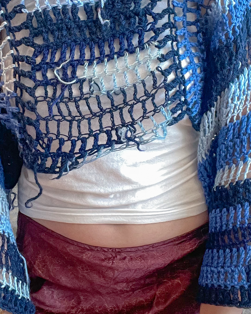 Blue raspberry sleeves