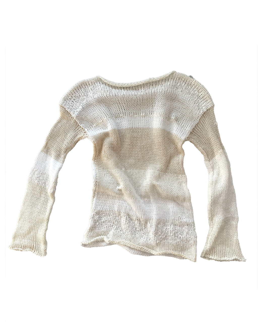 Cotton scraps pullover