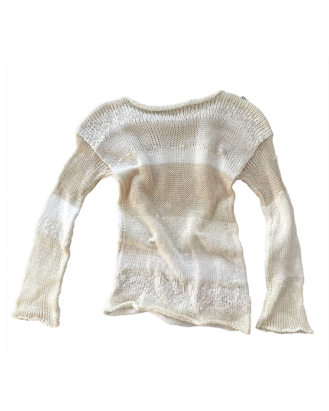 Cotton scraps pullover
