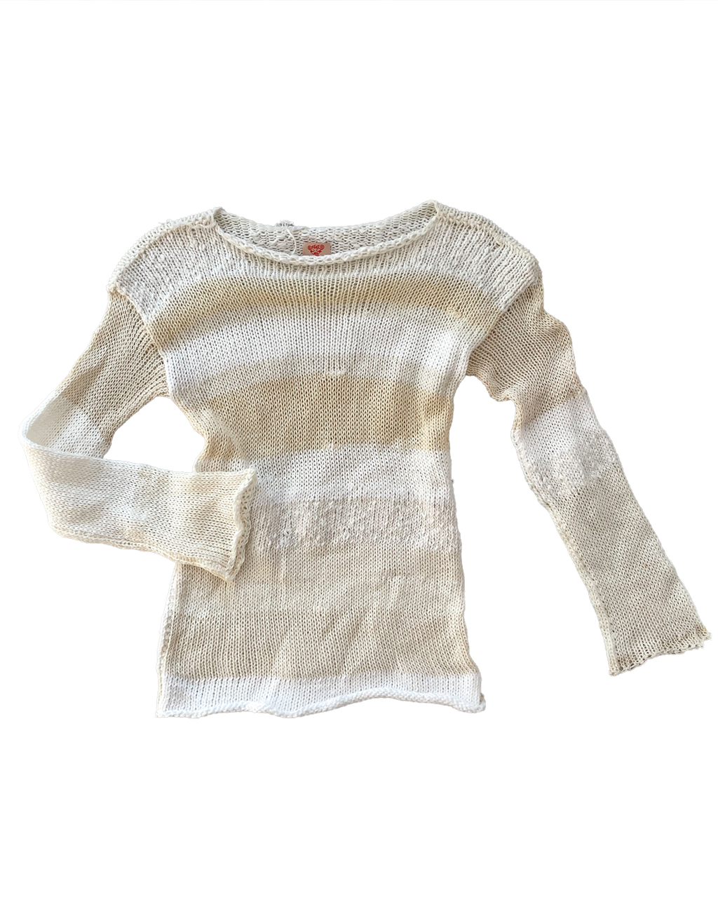 Cotton scraps pullover
