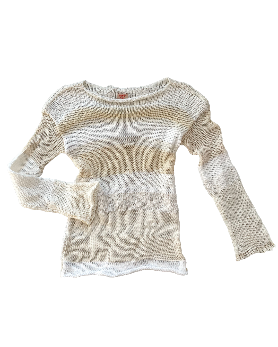Cotton scraps pullover