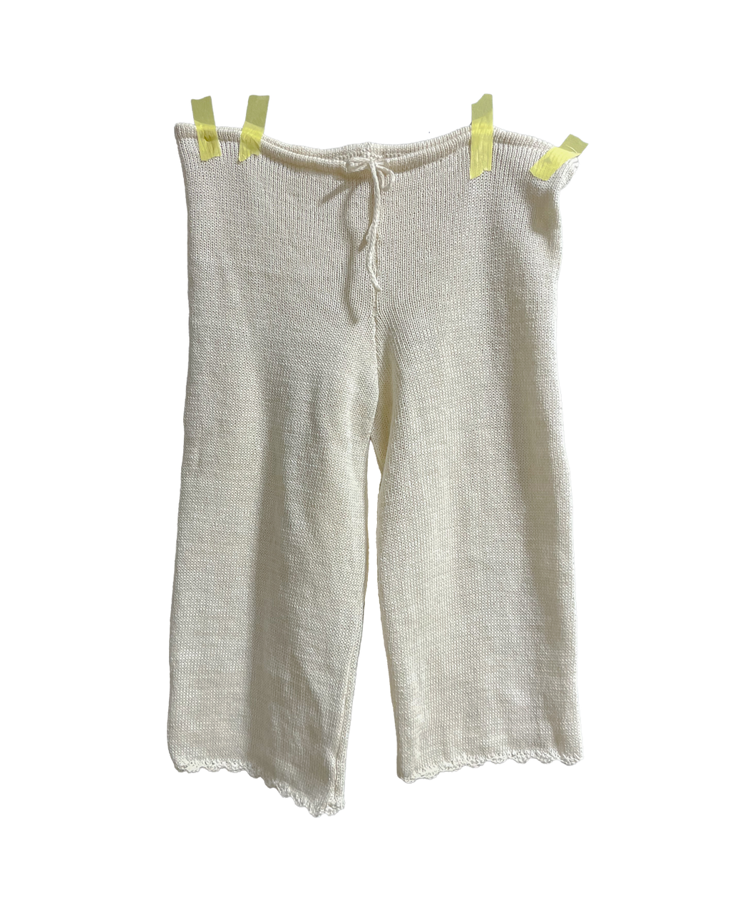 Scallop capris