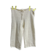 Scallop capris
