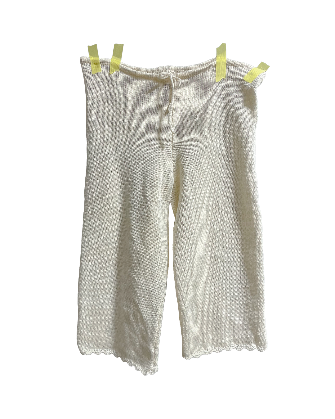 Scallop capris