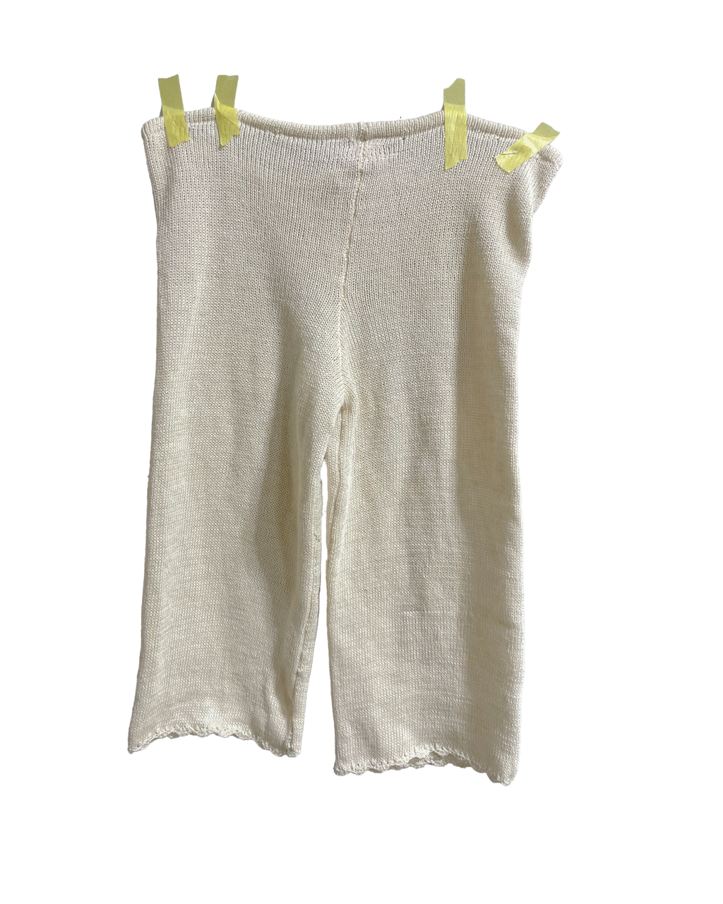 Scallop capris