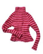 Pink & Red stripey sweater