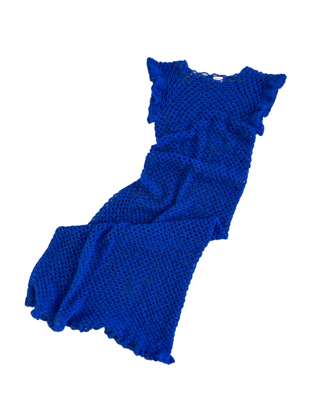 Oh so blue crochet dress
