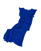 Oh so blue crochet dress