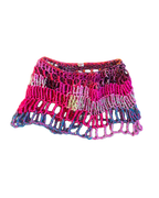 Hot pink poncho