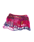 Hot pink poncho