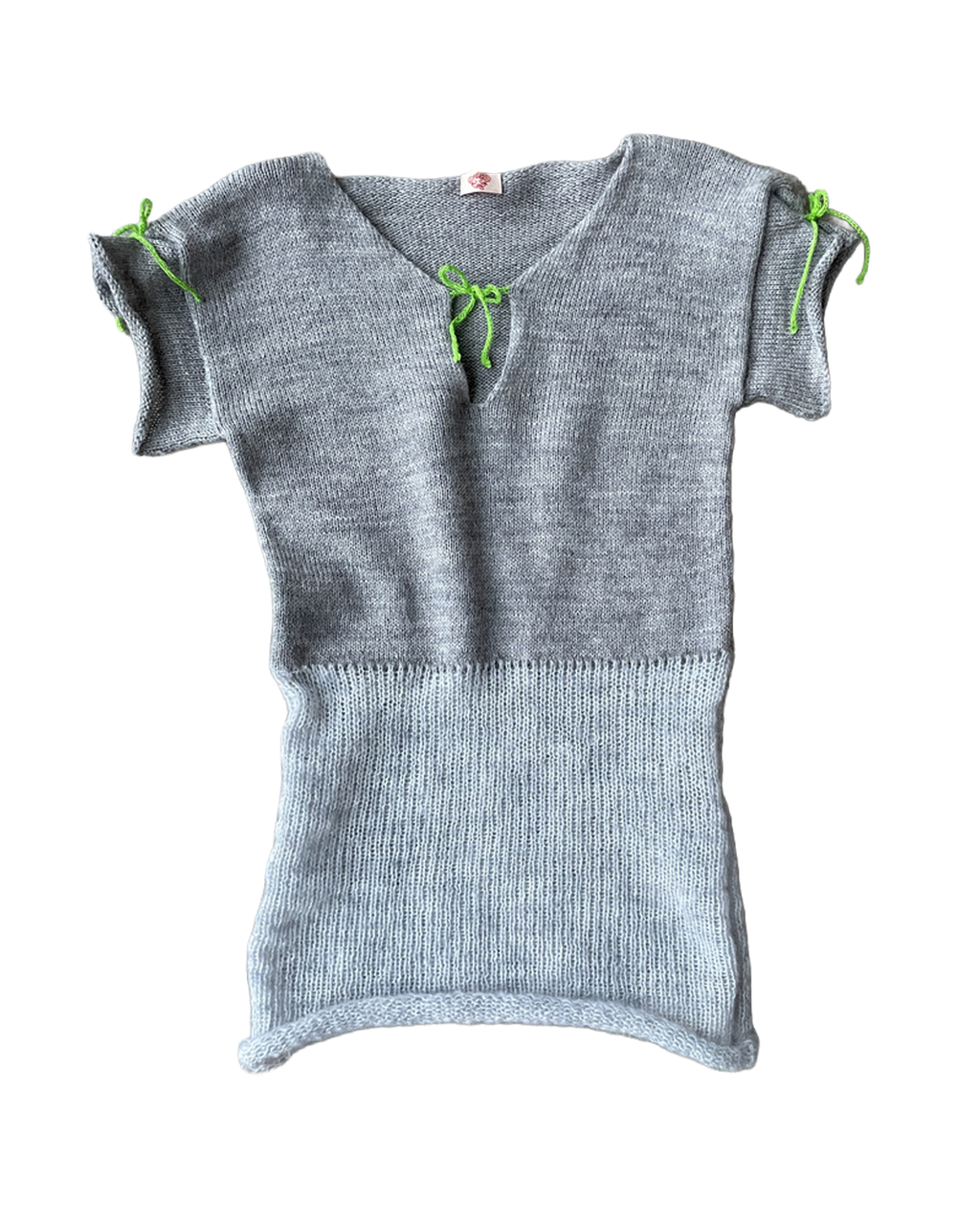 V-neck tie top
