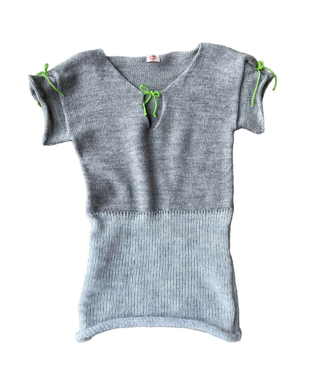 V-neck tie top