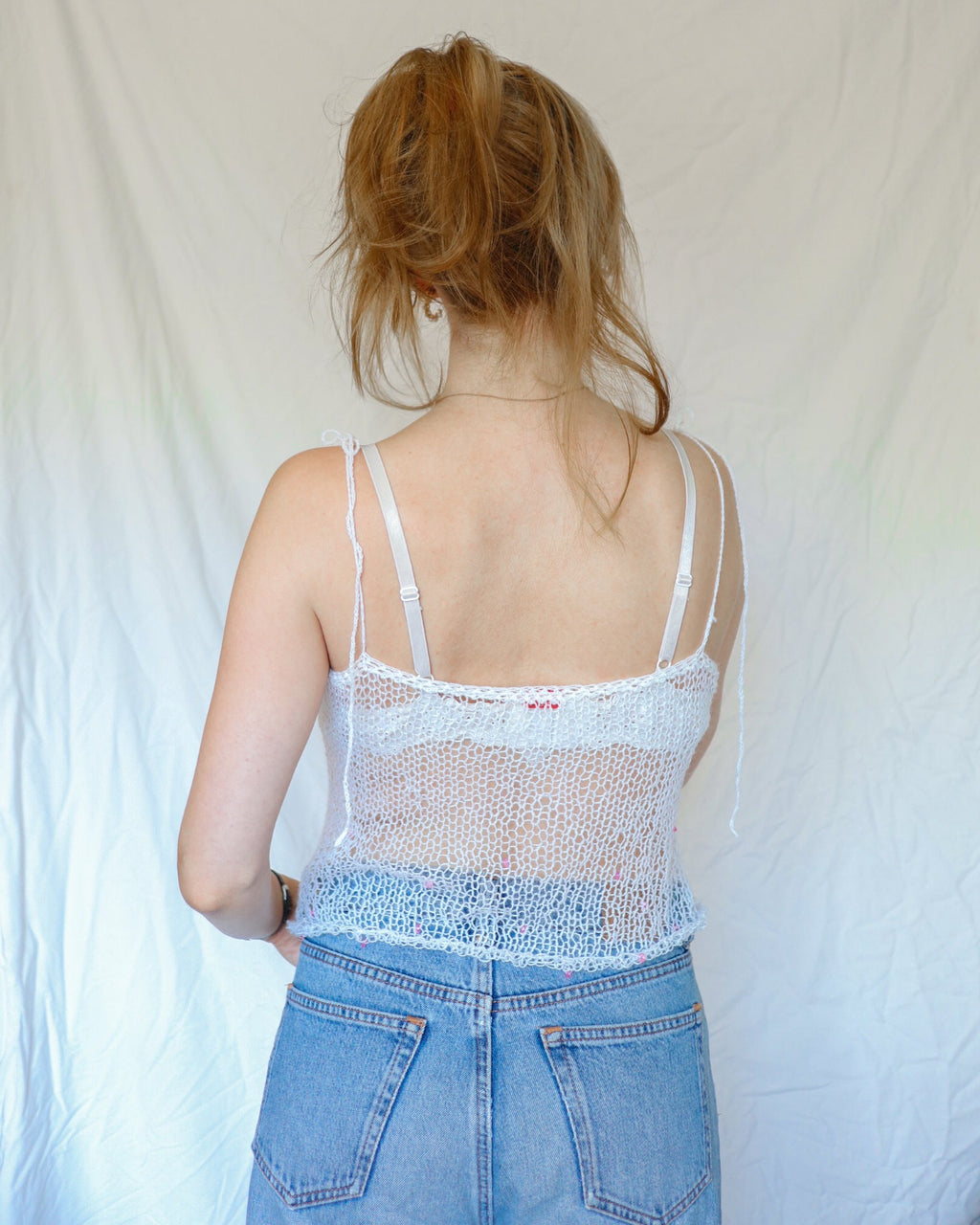 Pearl mesh top