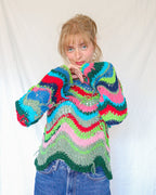Squiggle sweater