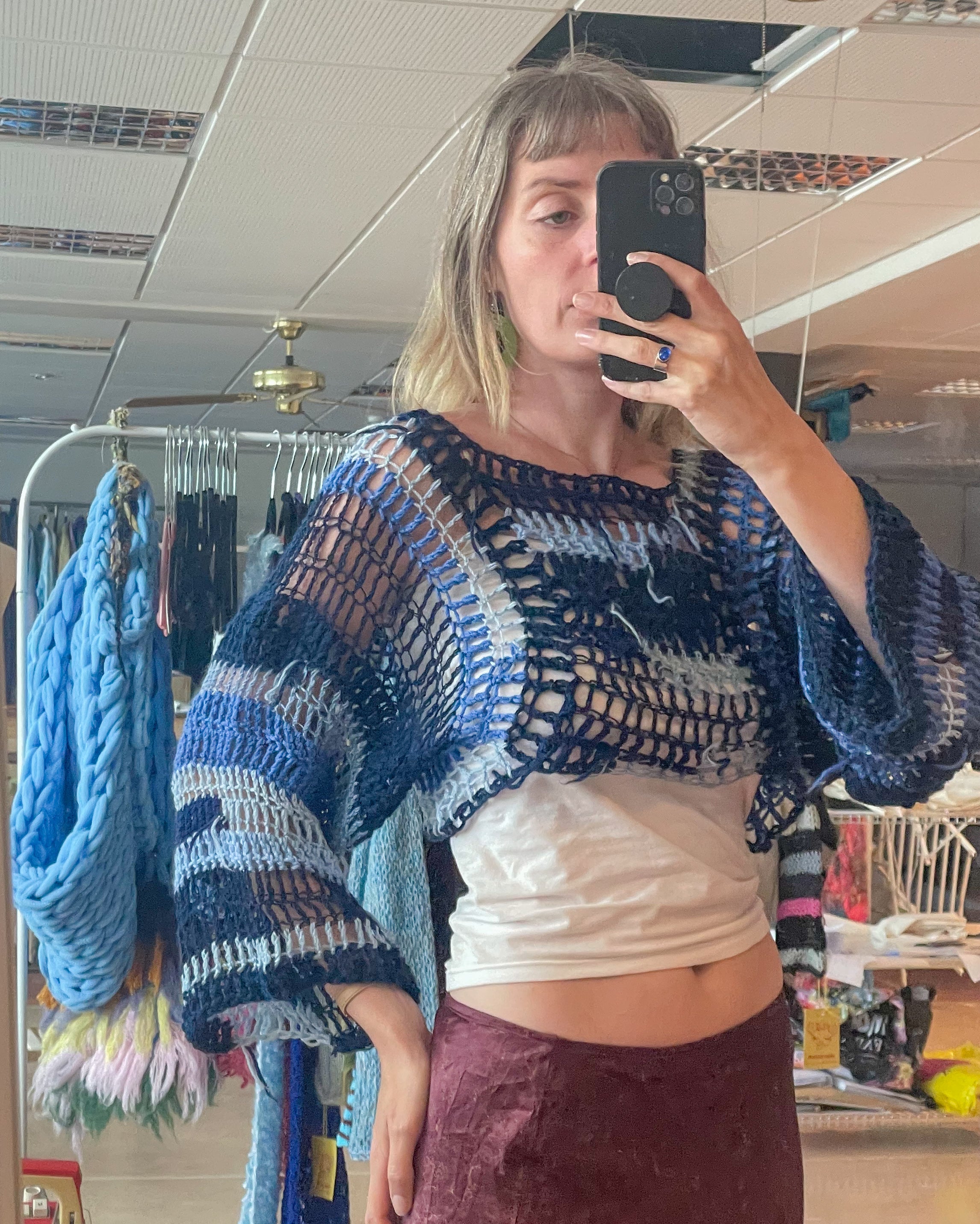 Blue raspberry sleeves
