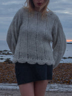 KNITTING PATTERN - Scallop sweater EN / Skeljapeysan IS