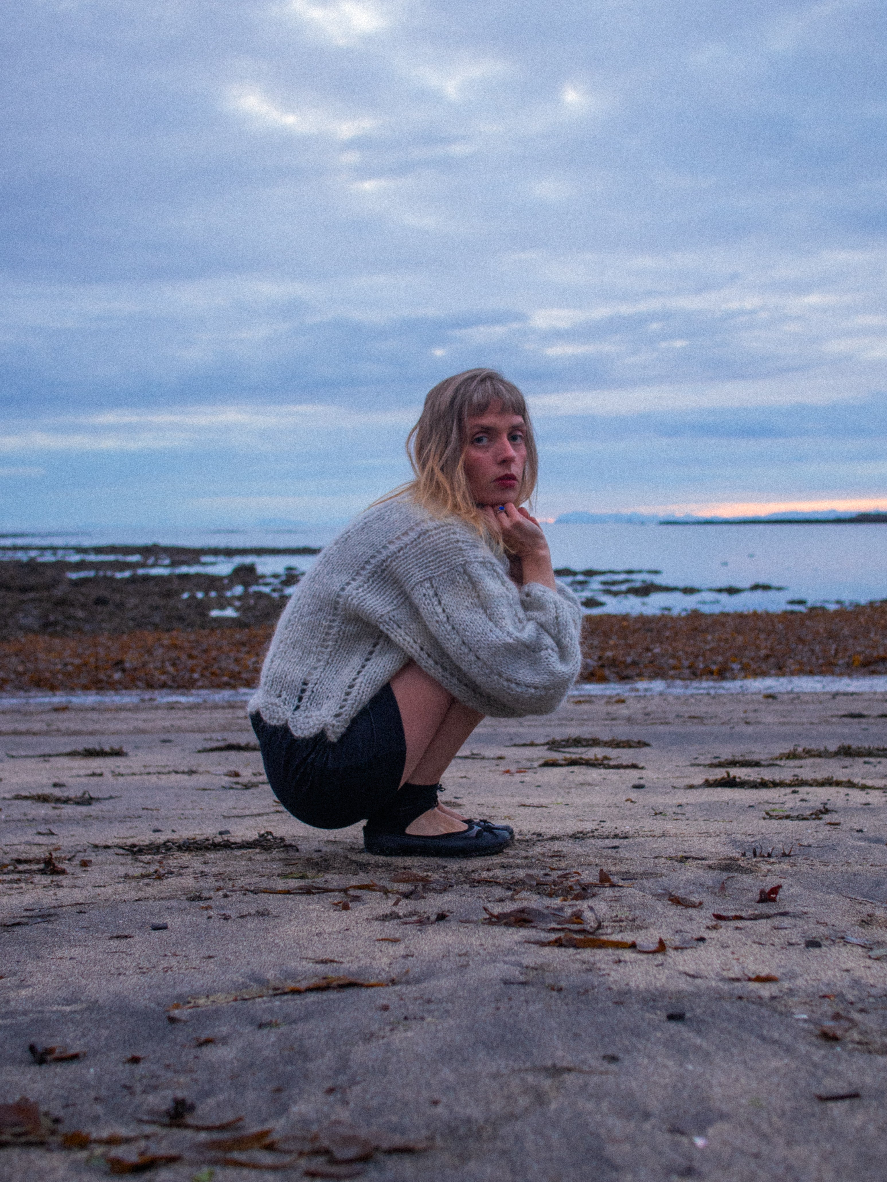 KNITTING PATTERN - Scallop sweater EN / Skeljapeysan IS
