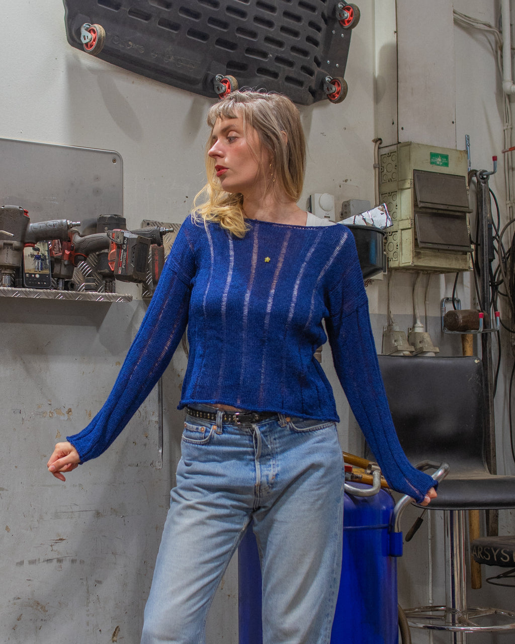 Starry night pullover