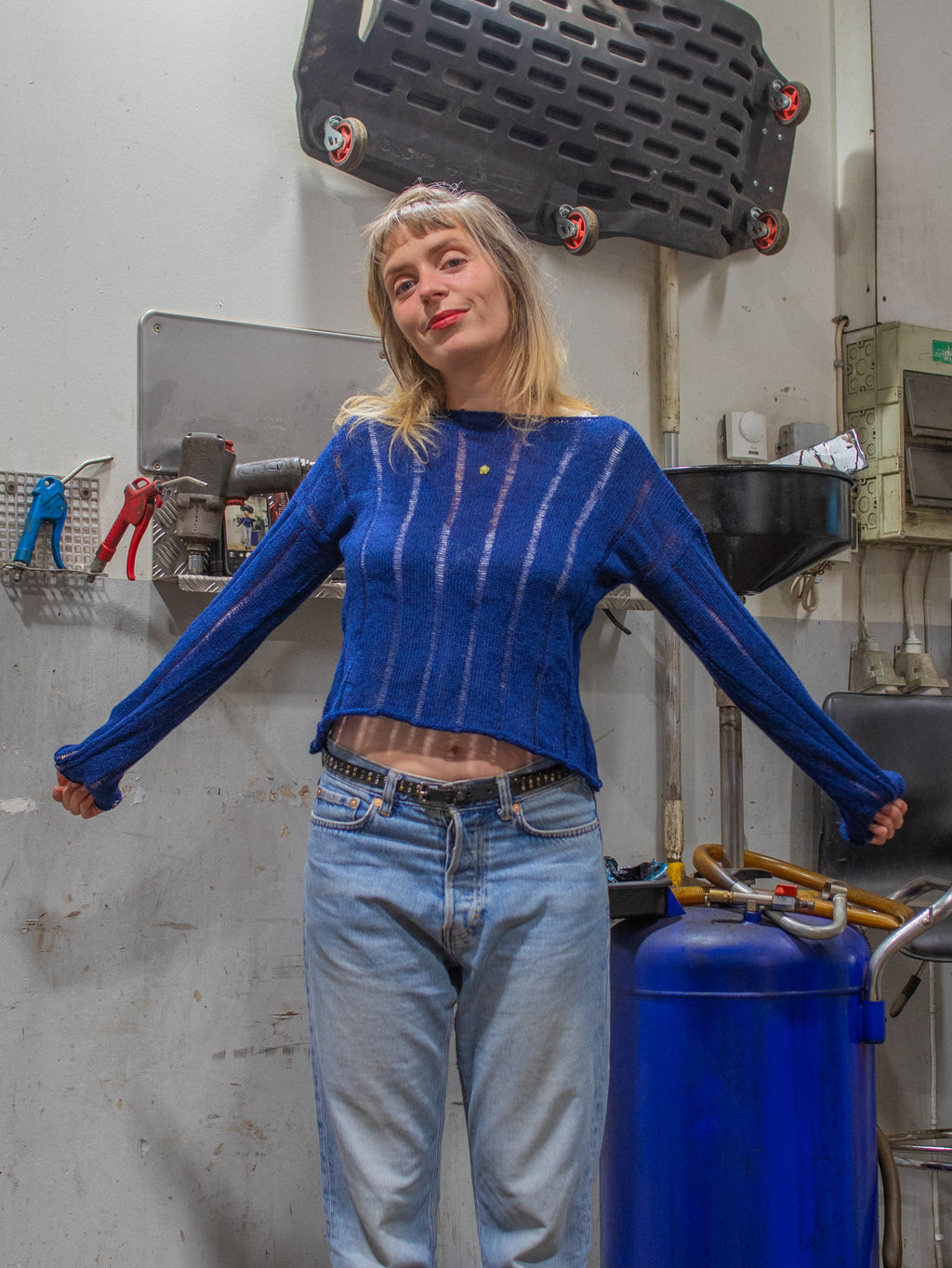 Starry night pullover
