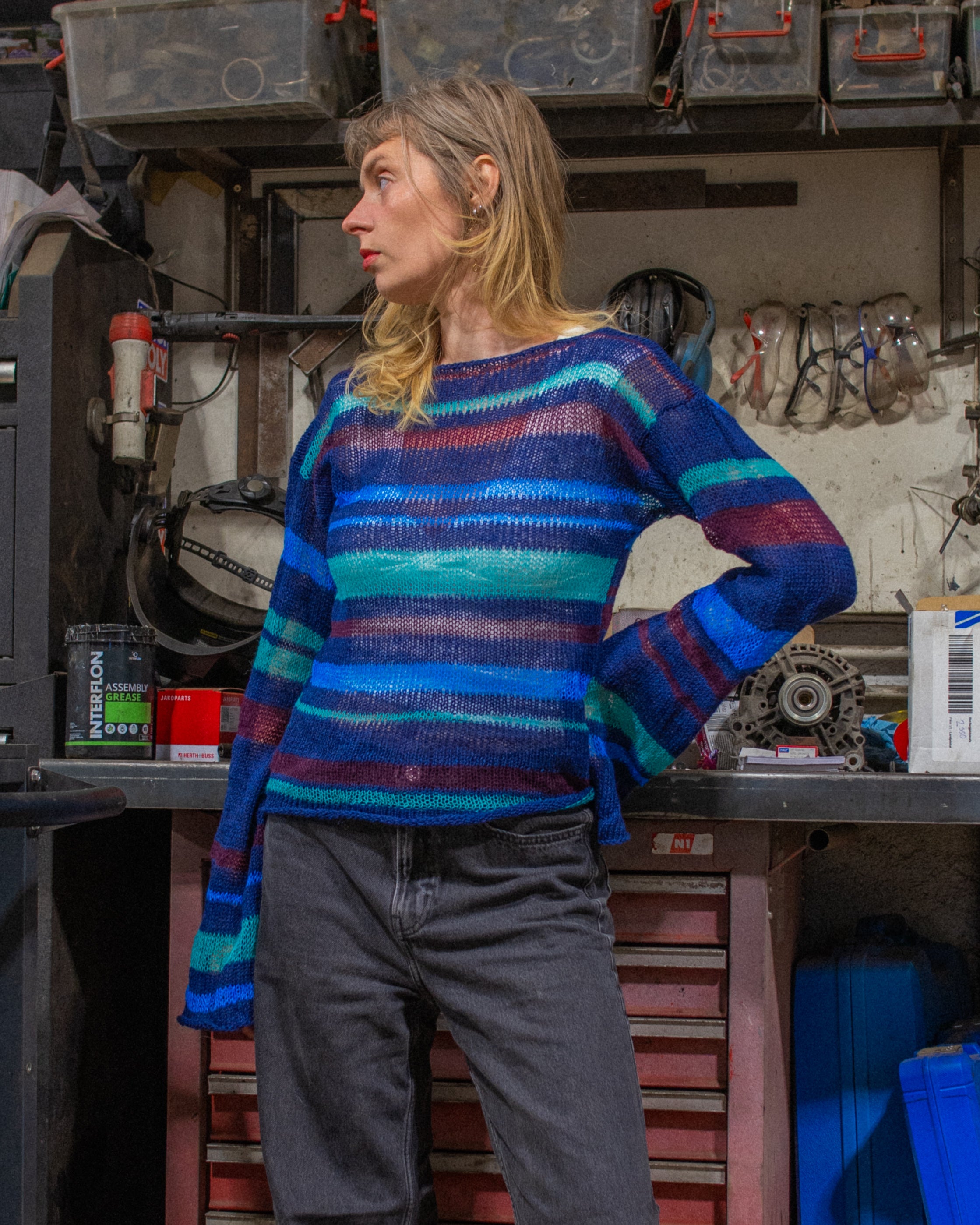 Stripey pullover #22