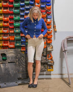 Scallop capris