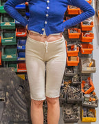 Scallop capris
