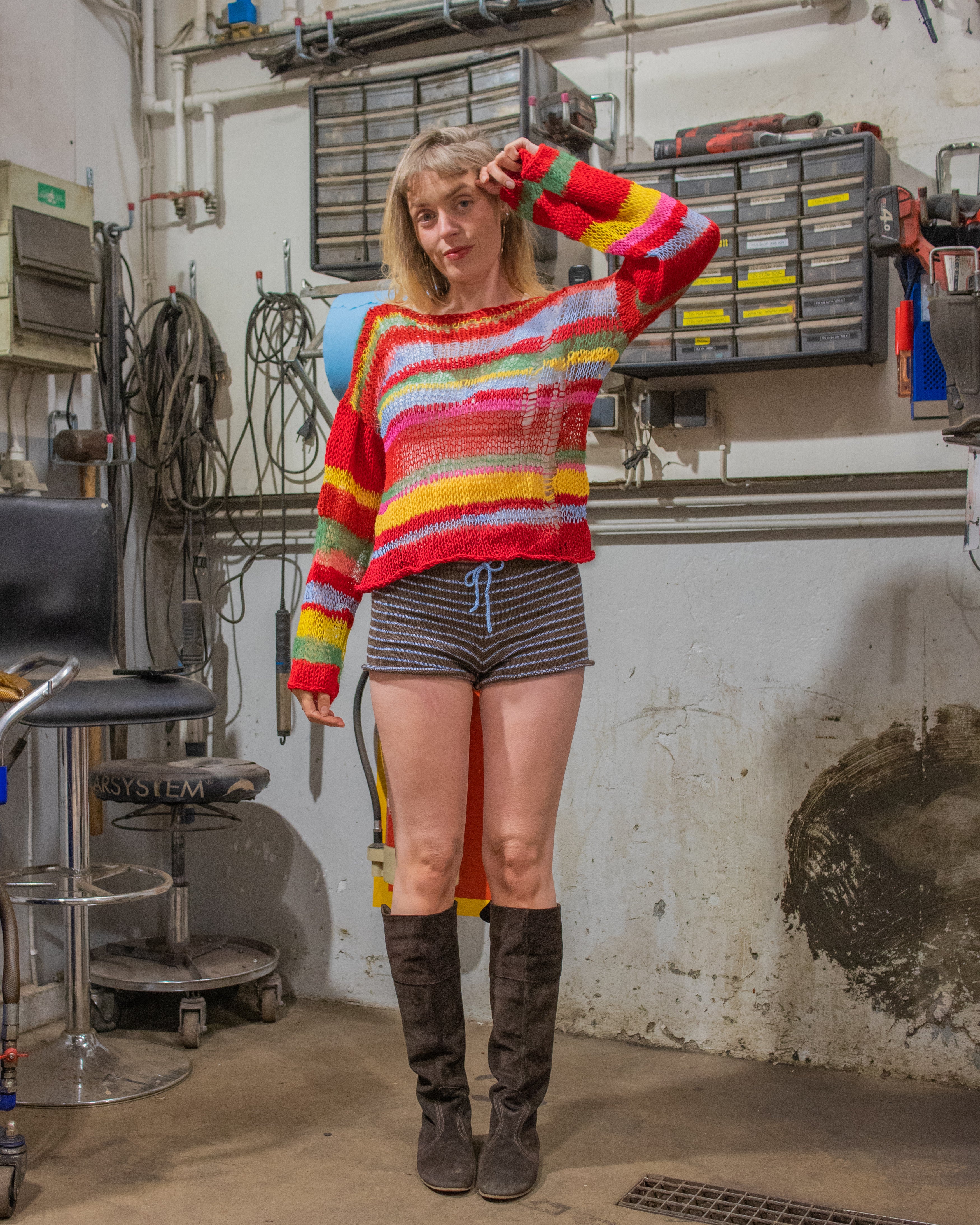 Stripey pullover #23