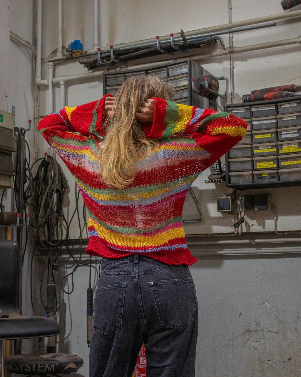 Stripey pullover #23
