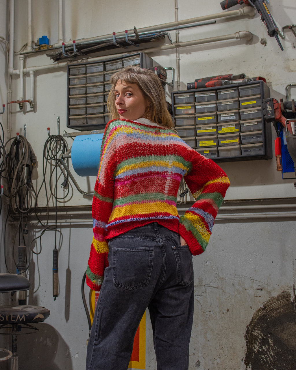 Stripey pullover #23