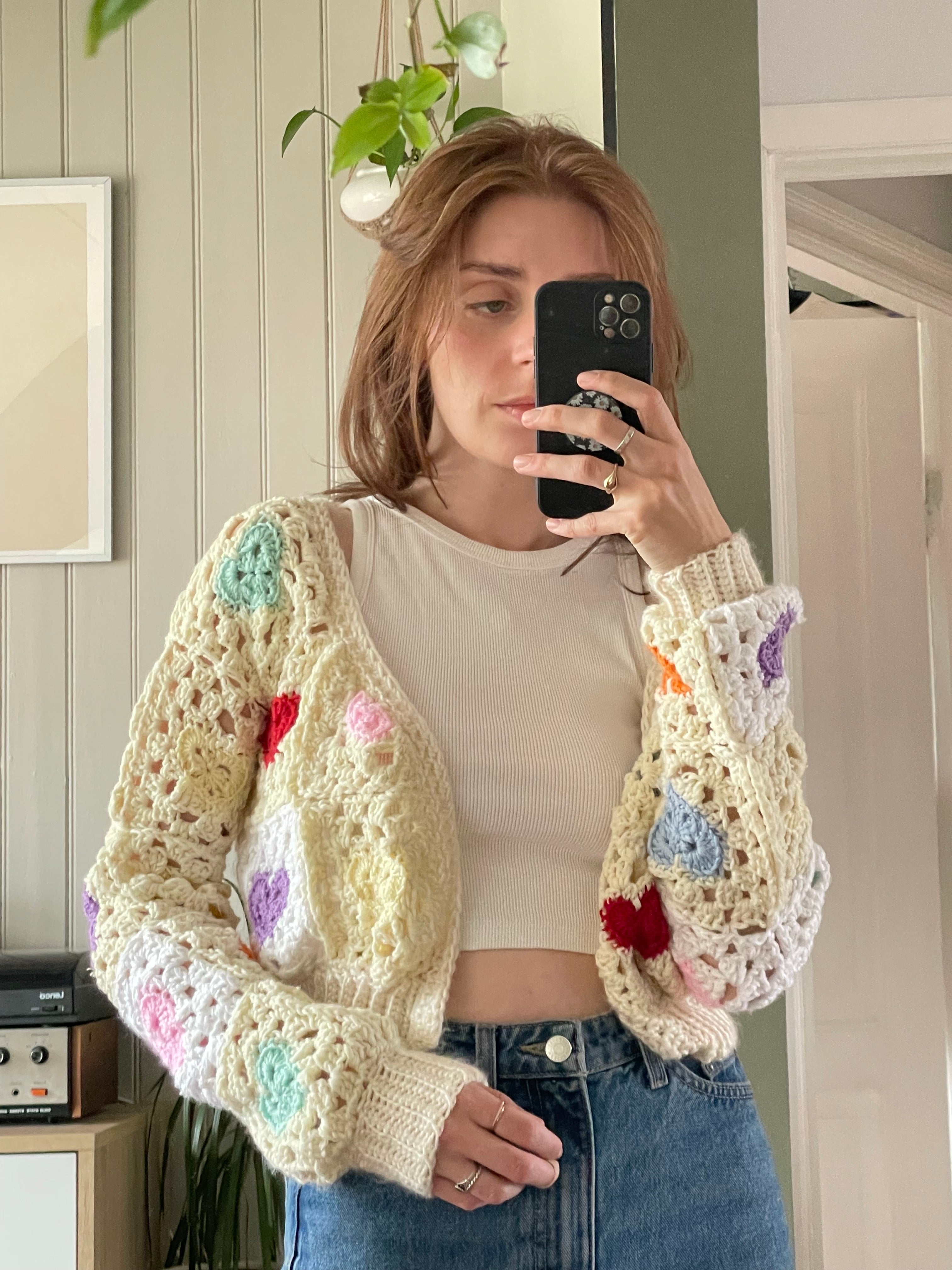 Candy Hearts cardigan