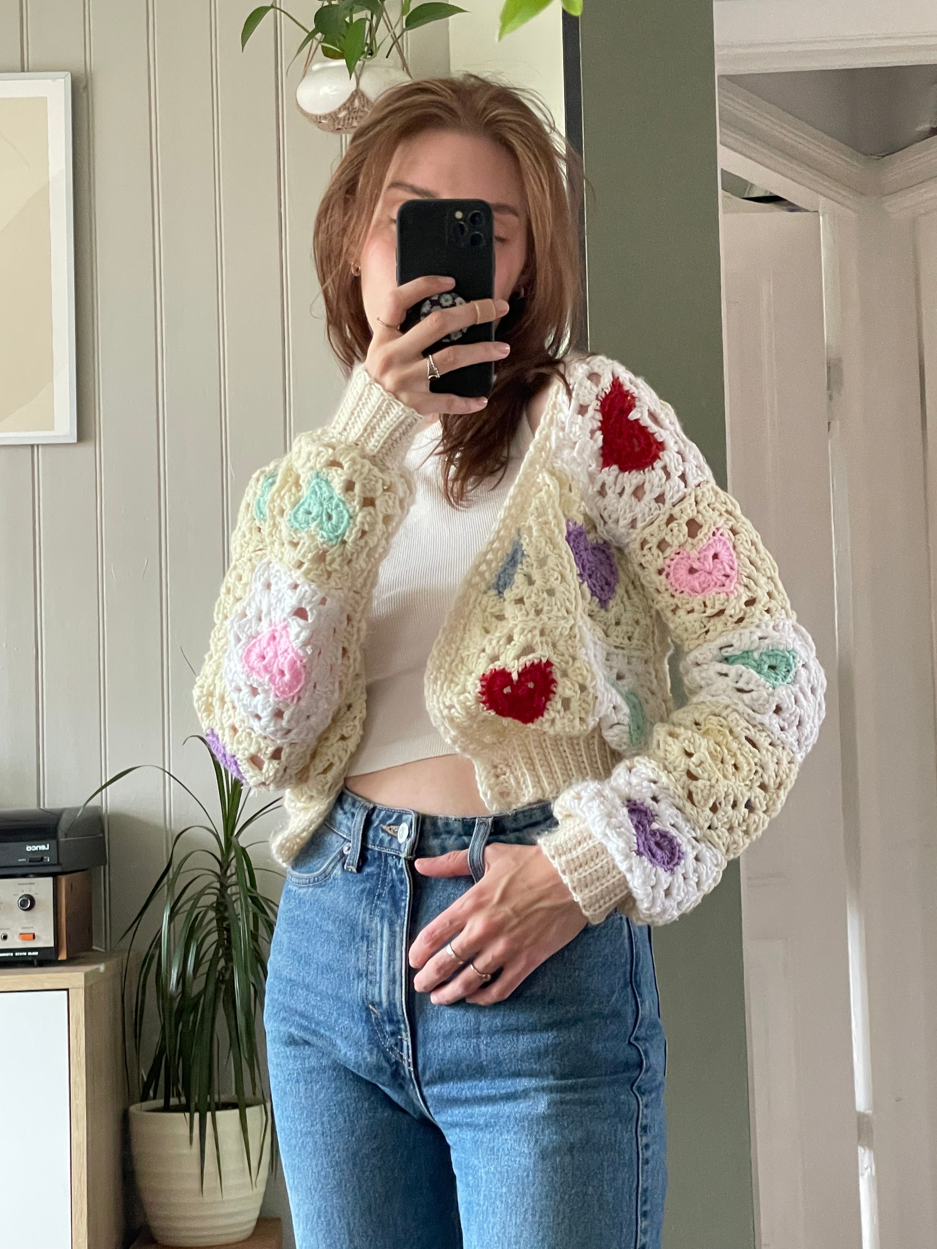 Candy Hearts cardigan