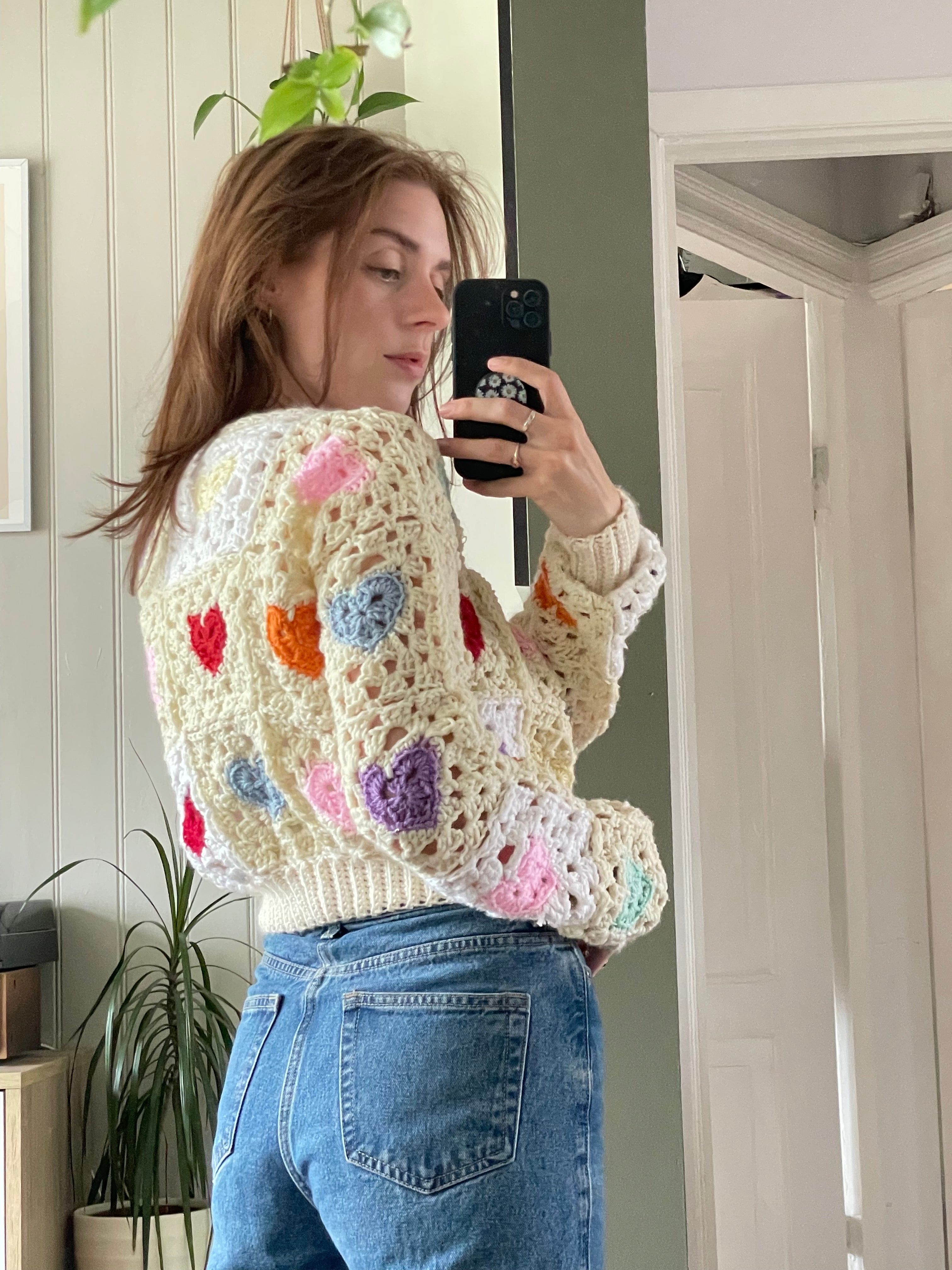 Candy Hearts cardigan