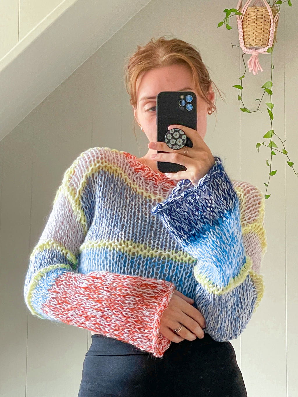 Sunny with a Chance sweater