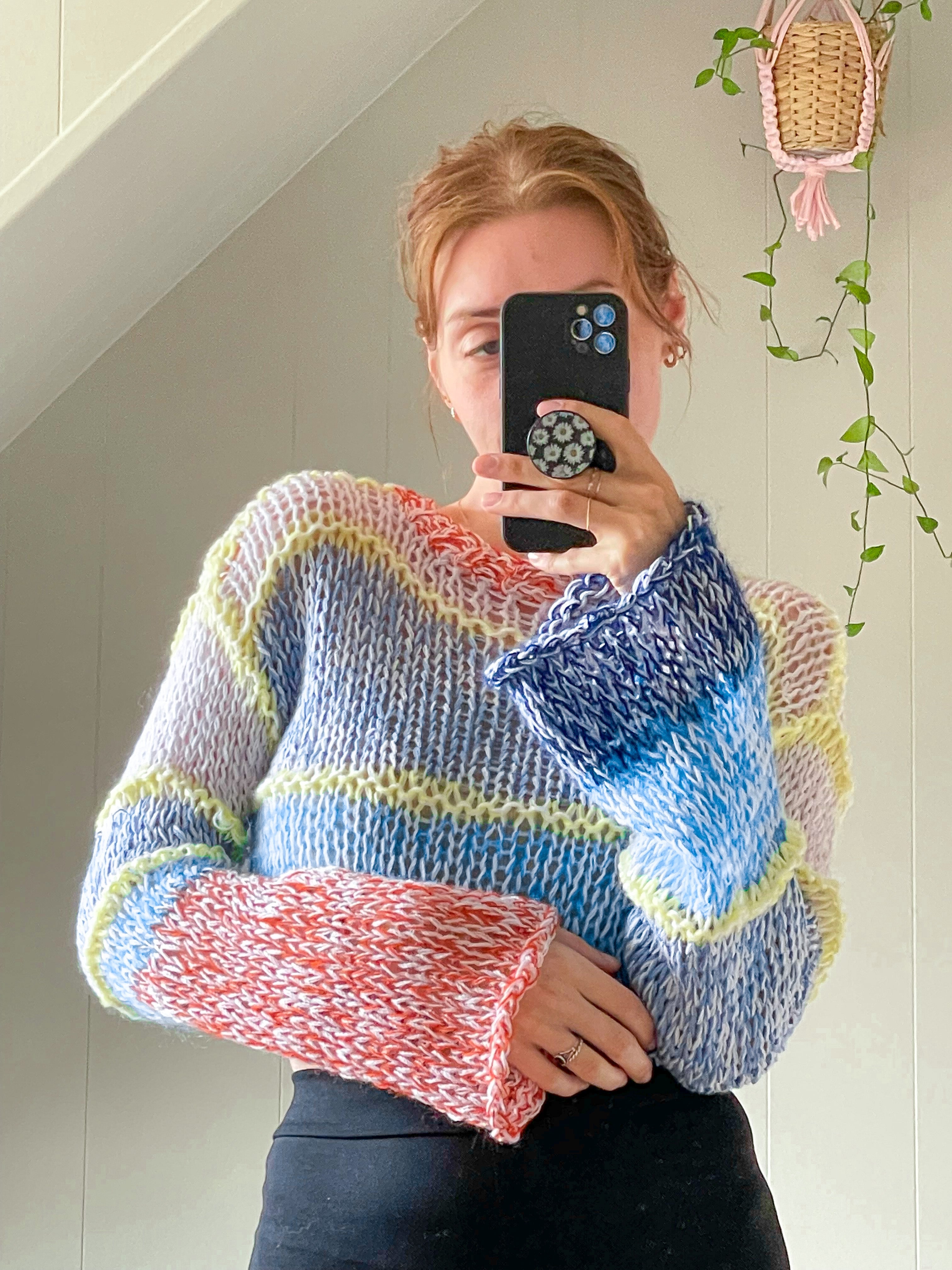 Sunny with a Chance sweater