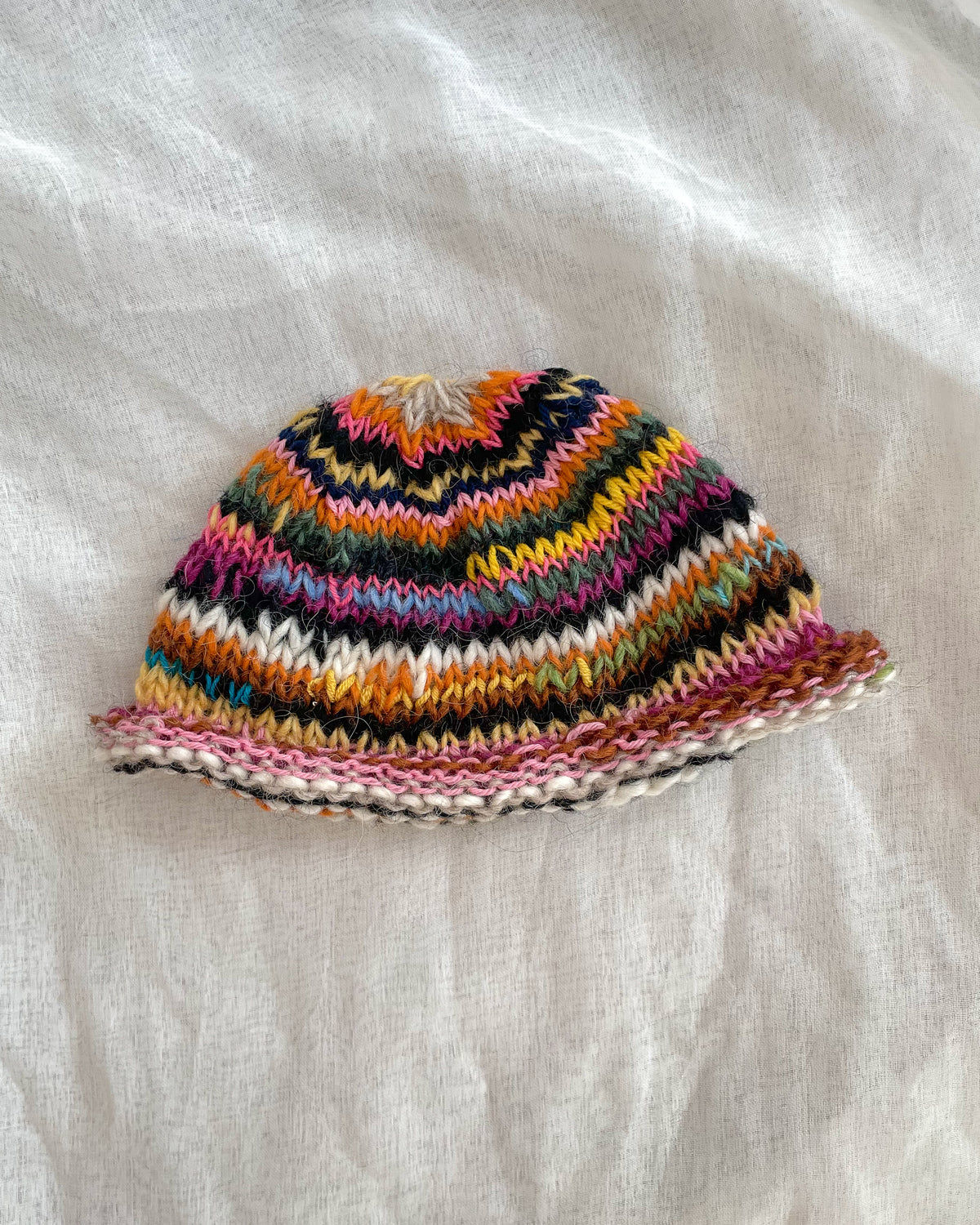 KNITTING PATTERN - Scraptastic beanie