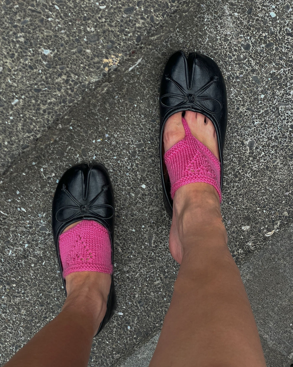 Thong socks