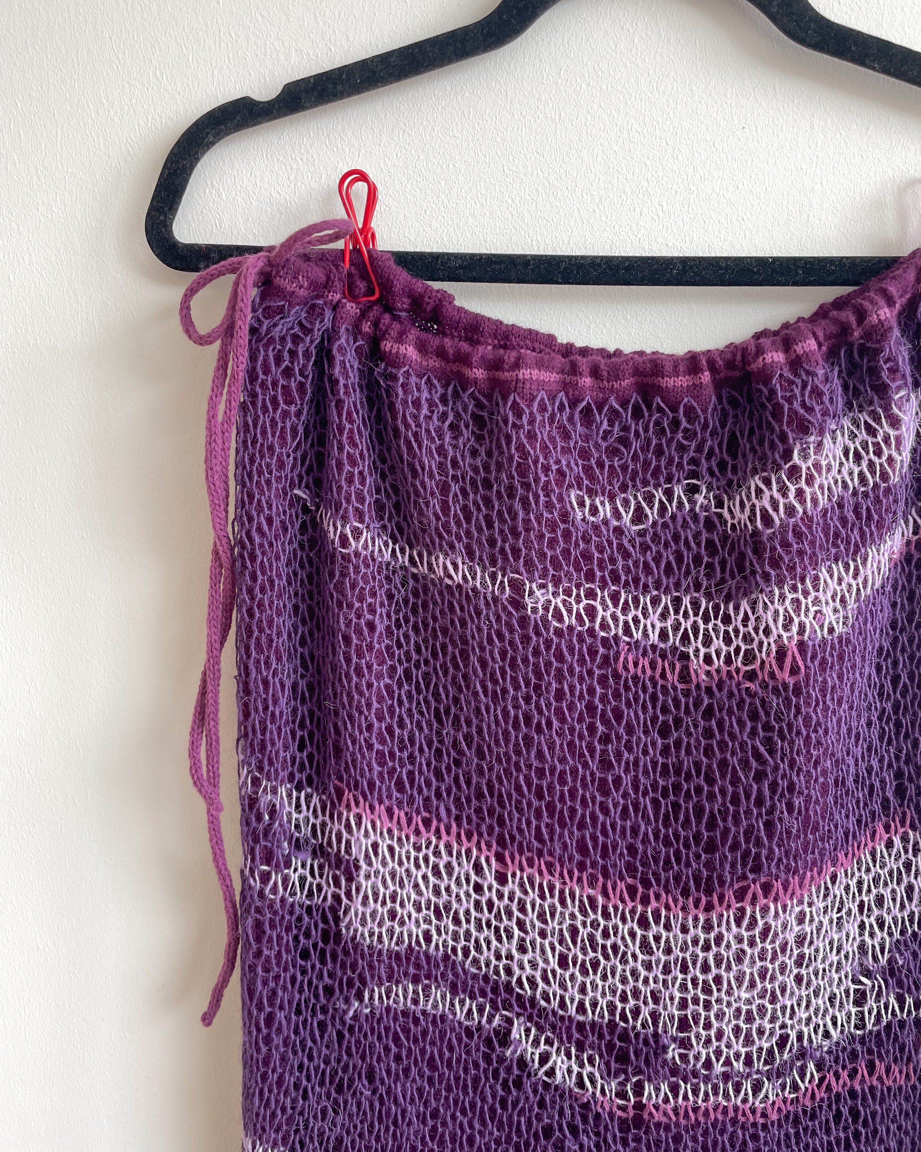 Lavender layered skirt