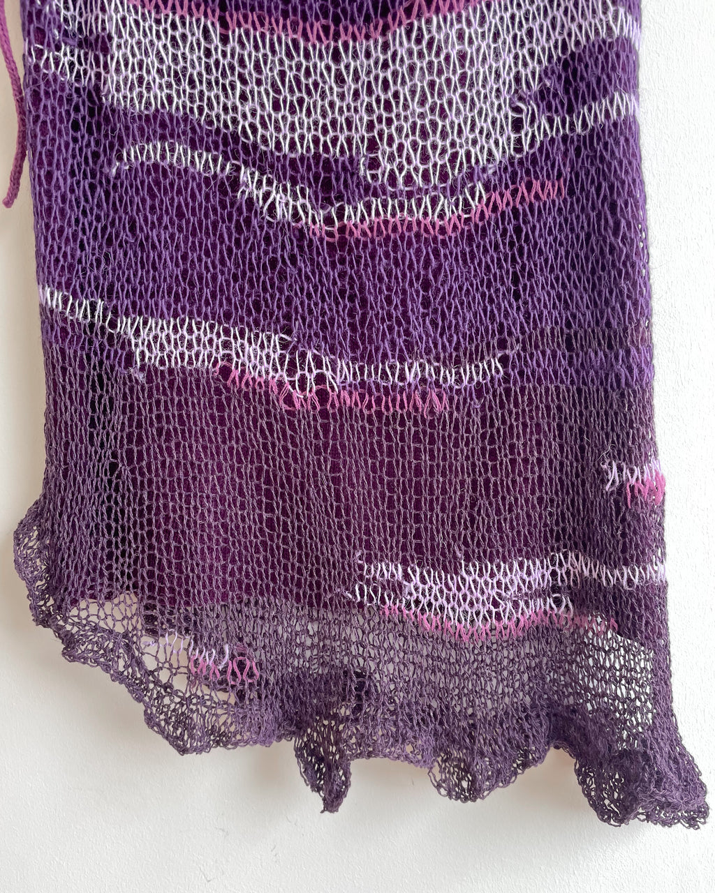 Lavender layered skirt