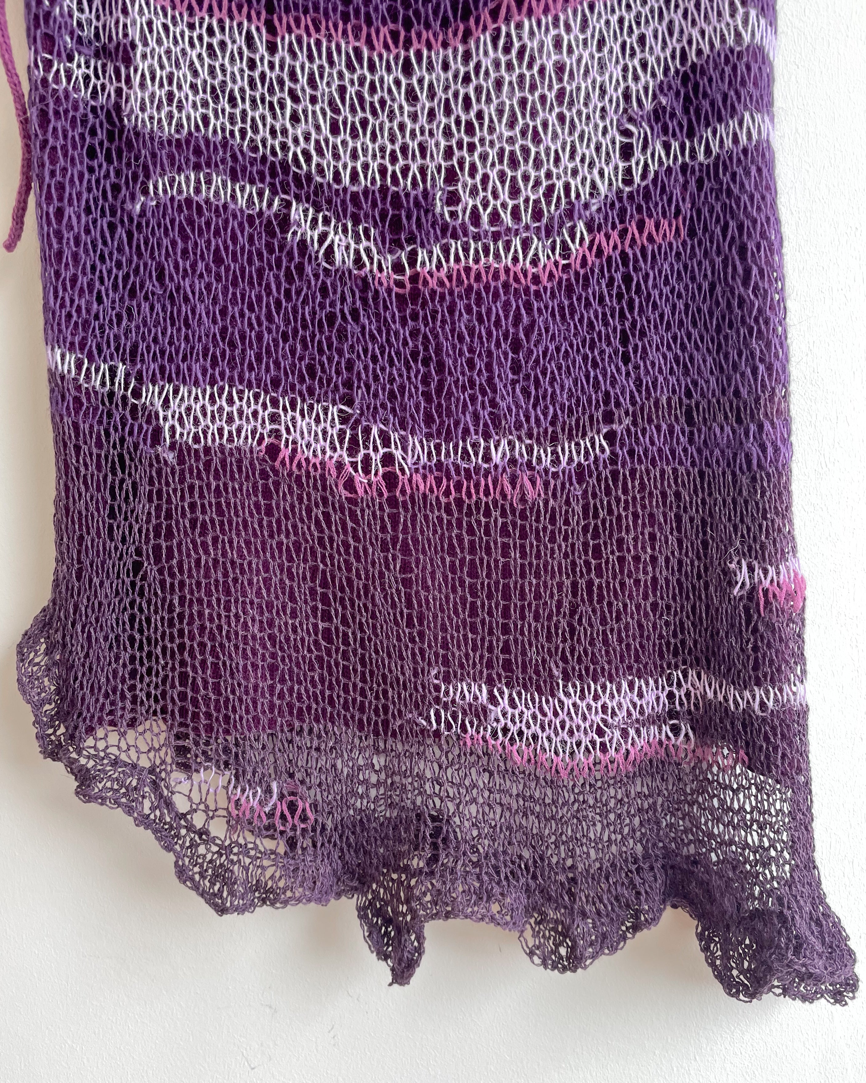 Lavender layered skirt