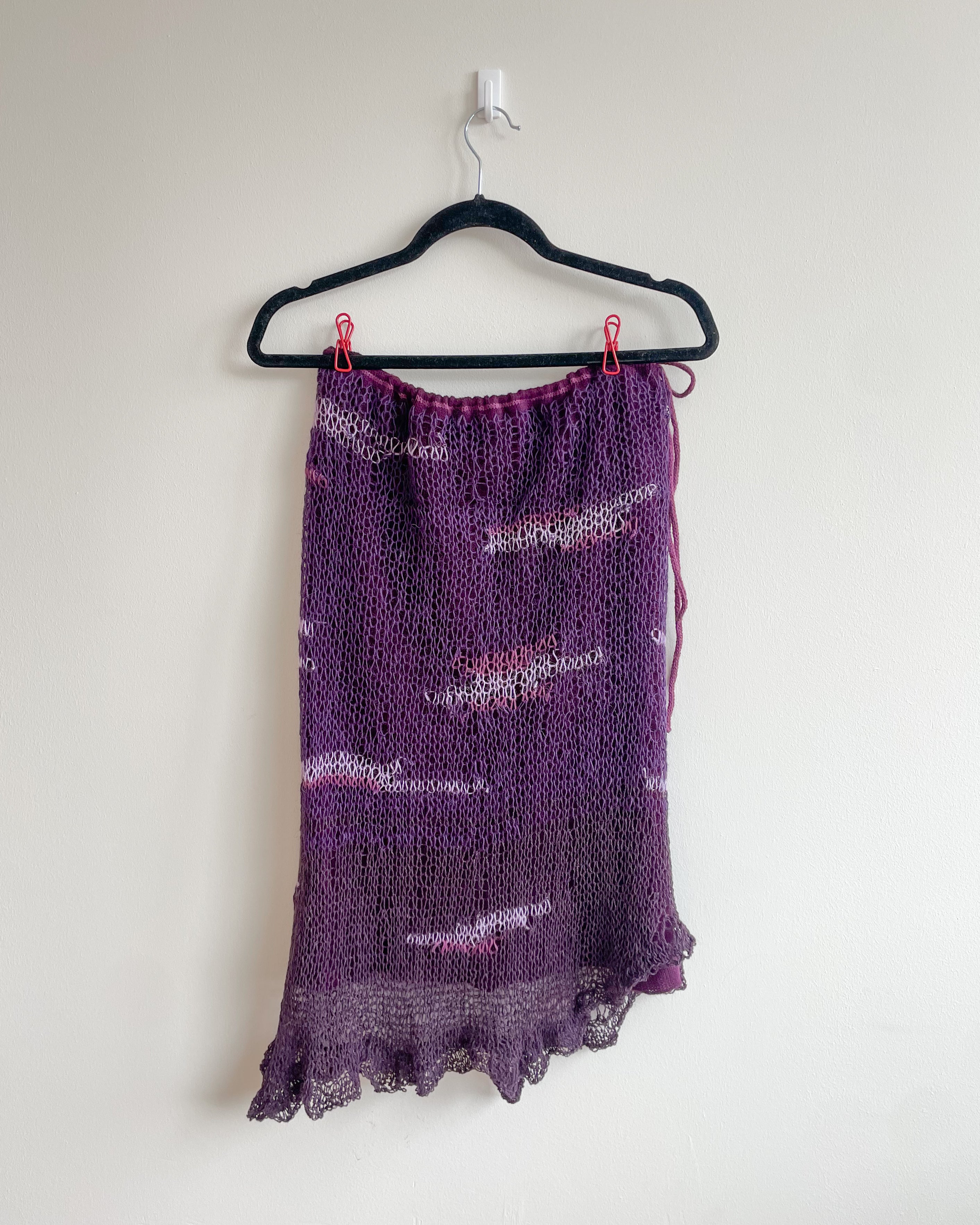 Lavender layered skirt