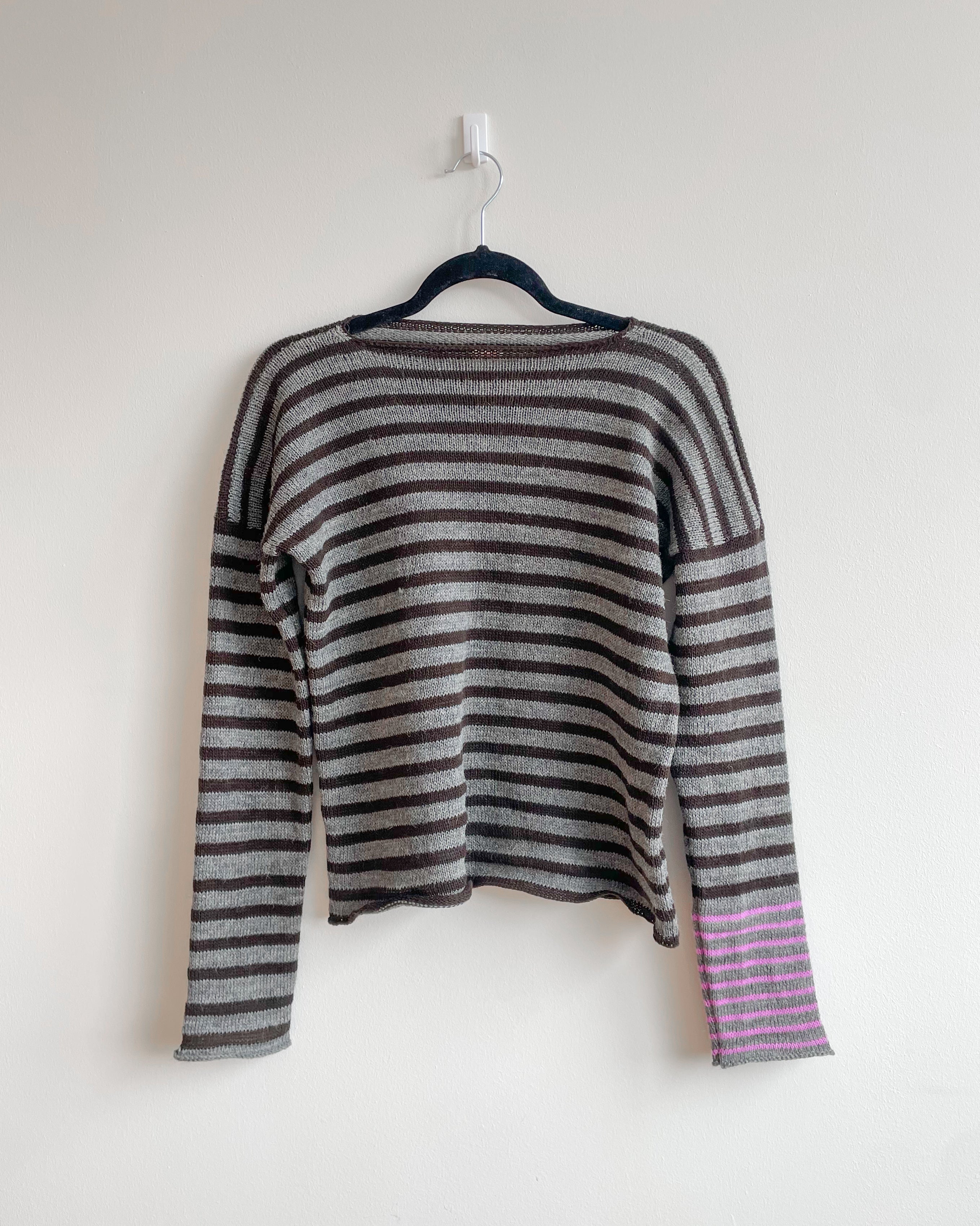 Stripey pullover #16