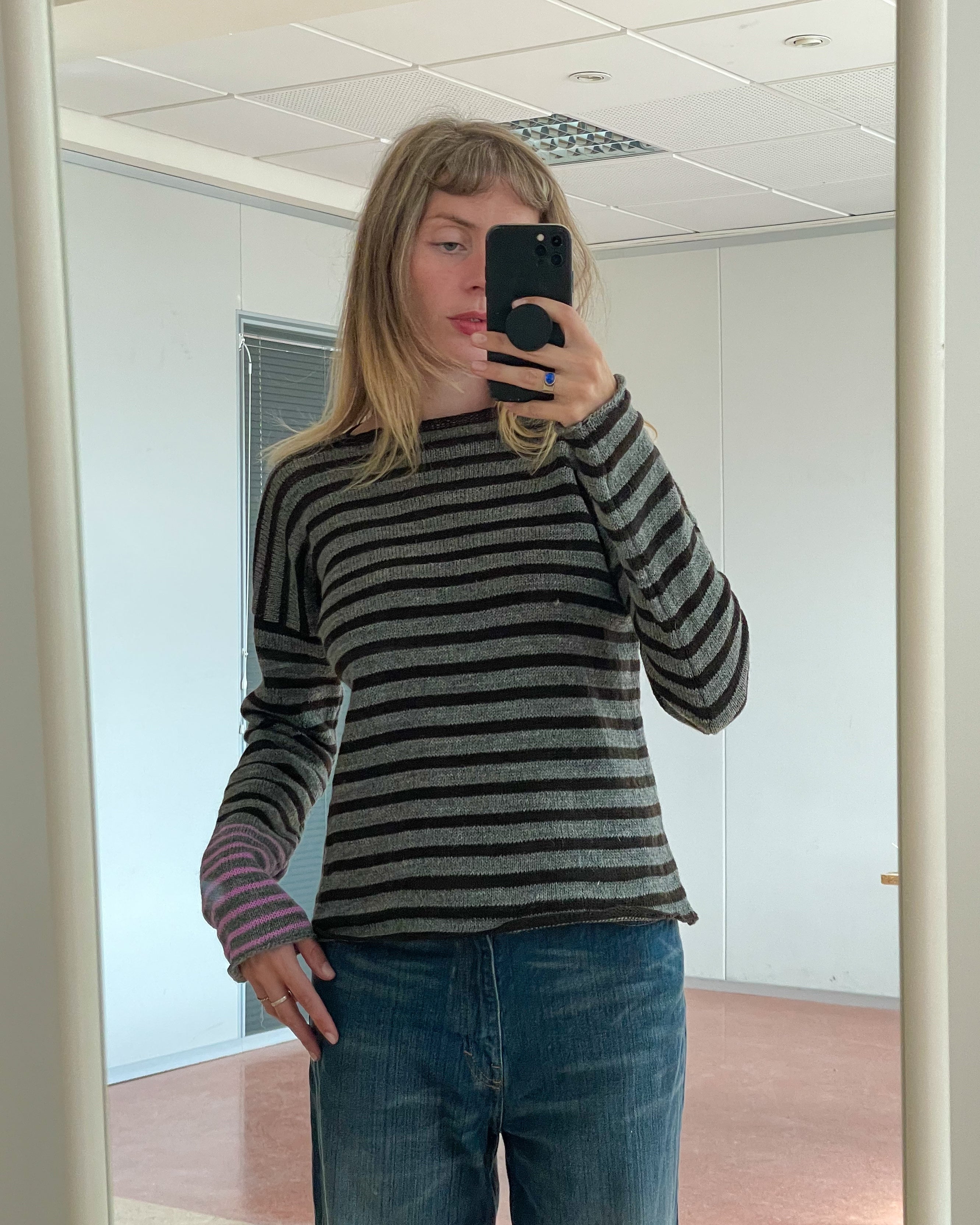 Stripey pullover #16