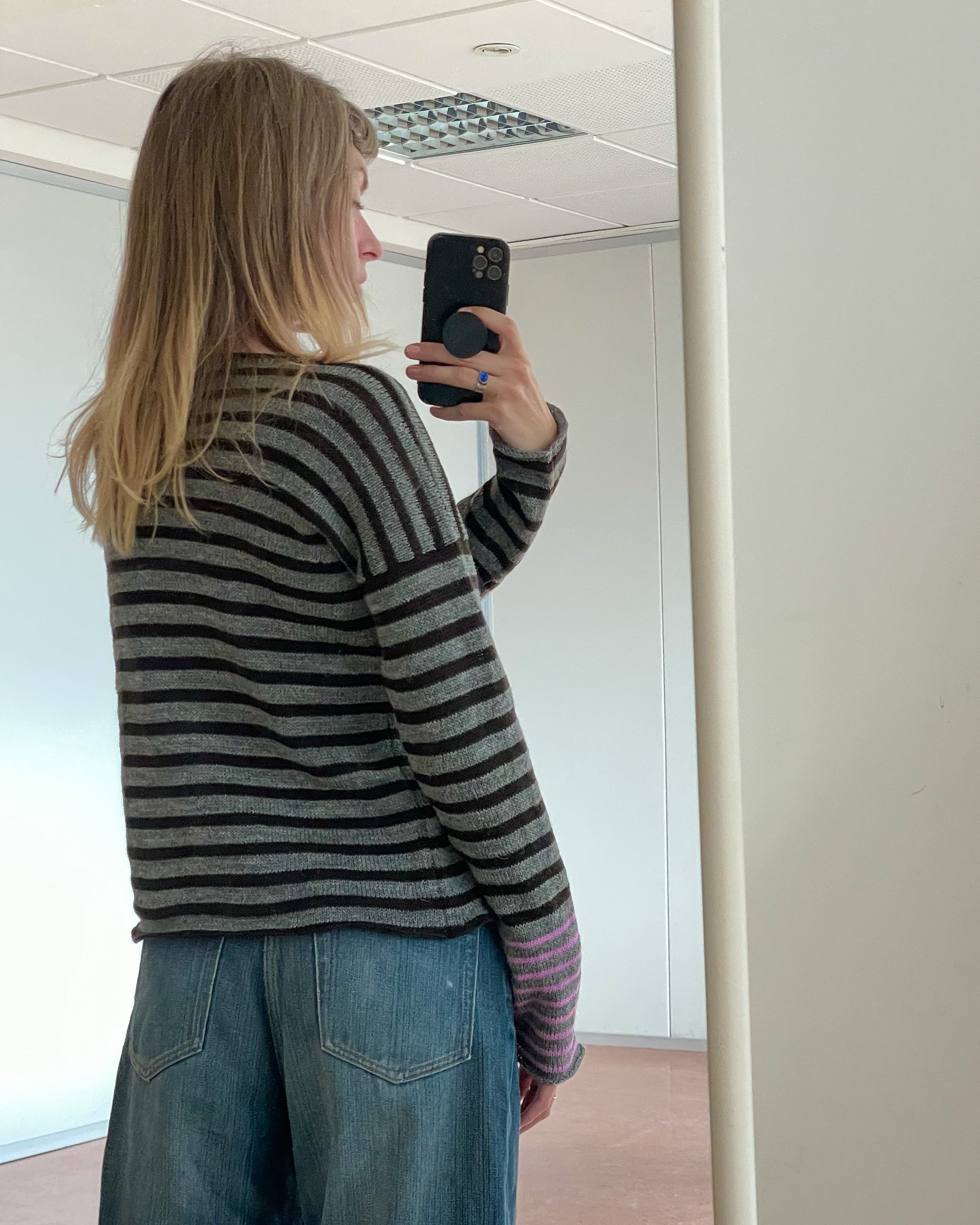 Stripey pullover #16