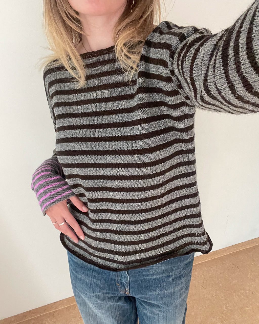Stripey pullover #16