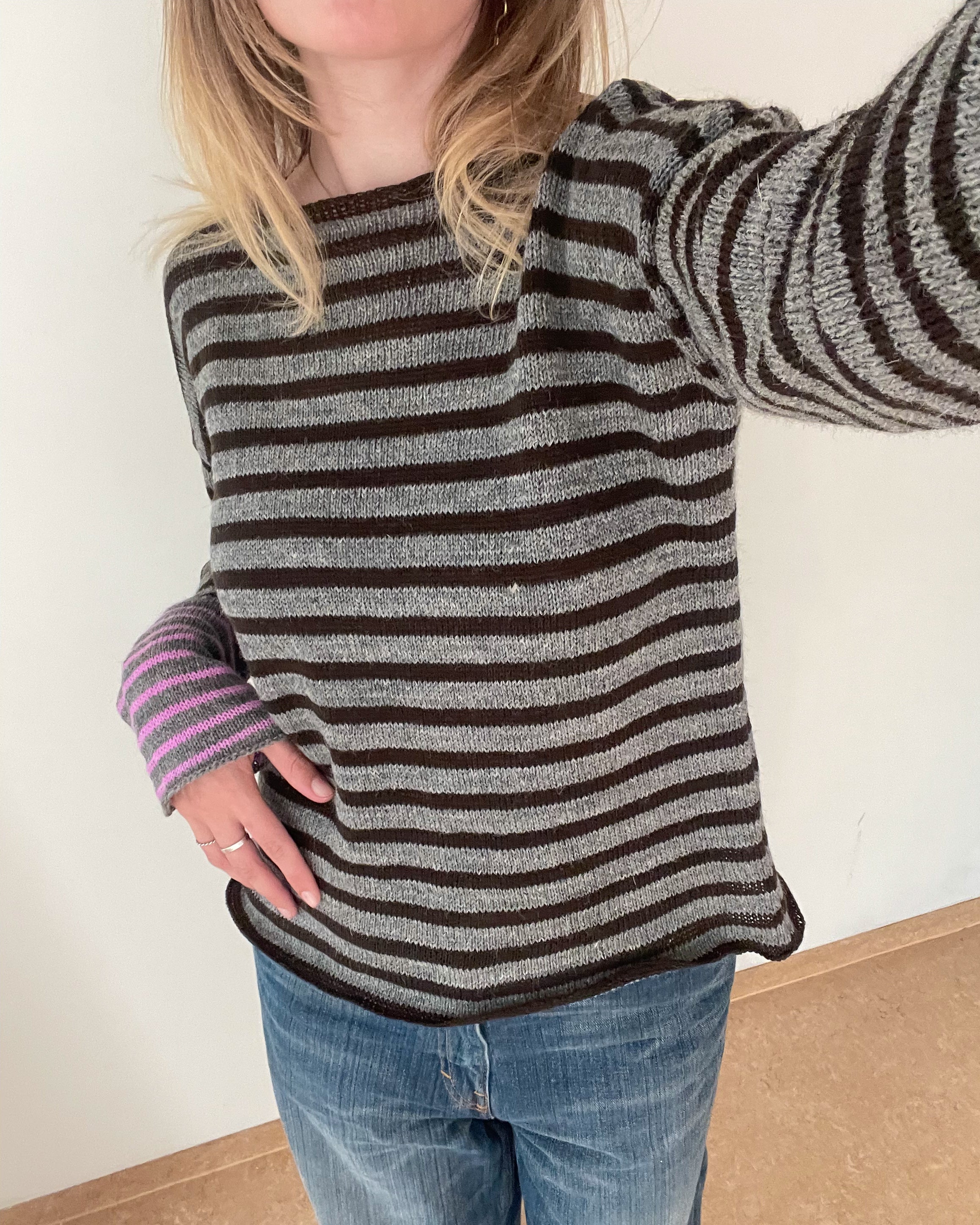 Stripey pullover #16