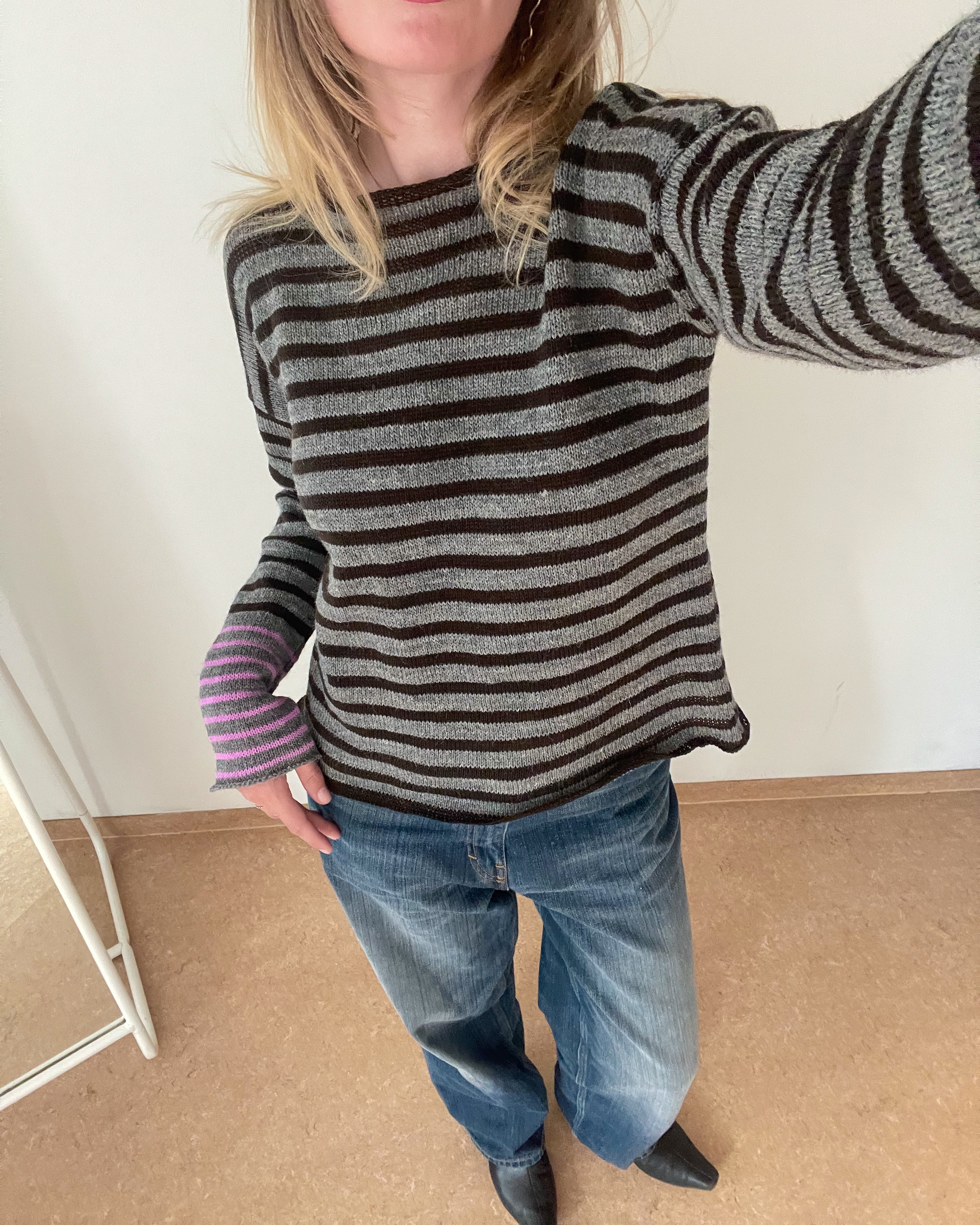 Stripey pullover #16
