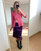 Lavender layered skirt