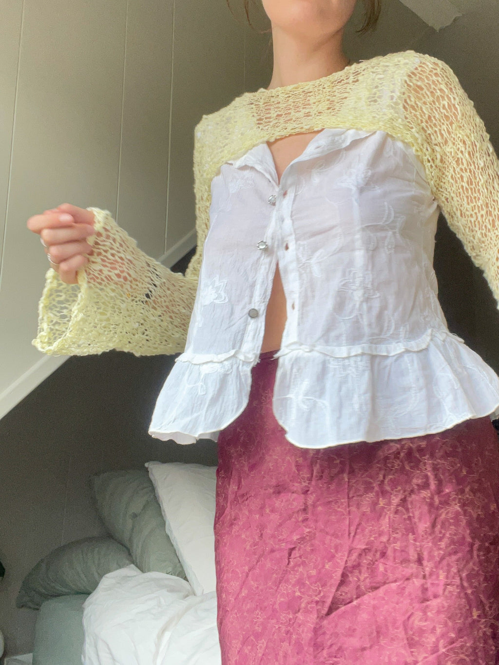 Slouchy shrug
